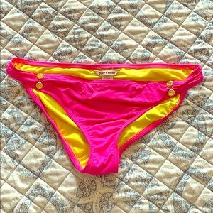 JUICY COUTURE • HOT PINK BATHING SUIT BOTTOM (XL)